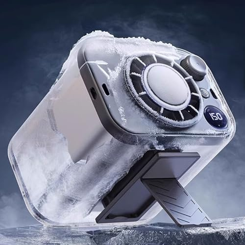 Mini aire acondicionado portátil, 4 métodos de uso, ventilador de cintura pequeño, 150 niveles de aire frío, incluye placa de refrigeración y cable de carga