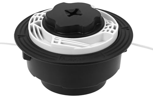 QWORK® Cabezal de repuesto desbrozadora C6-2, Compatible con STIHL FS38, FS40, FS45 OEM 40067102126