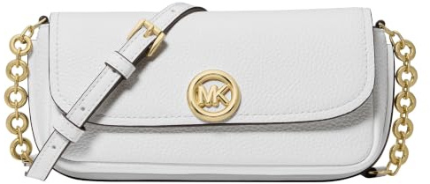 Michael Kors Nolita Damen Umhängetasche mit Kette Gold