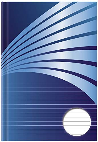 STYLEX 76370 Kladde - Größe: A4, liniert, blau/weiß, 96 Blatt