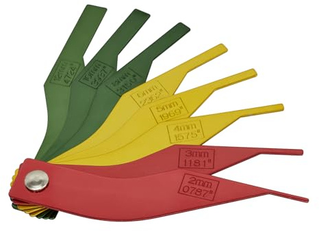 Sealey Vs059 Brake Pad Thickness Gauge 8Pc