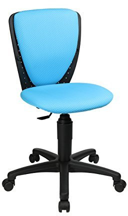 TOPSTAR Kinder-Drehstuhl High S`Cool 3 Junior Aquarius Blau