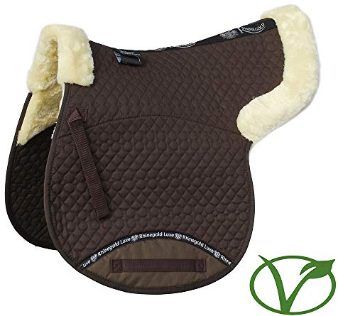 Rhinegold Luxueuse Fourrure en Coton matelassé - Marron/Naturel - Plein
