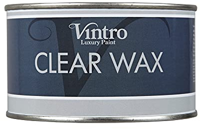 Vintro Wax for Wood, Furniture and Chalk Paint - 400ml (Clear)