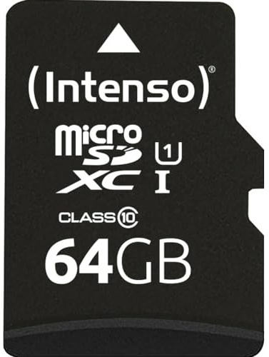 Intenso 64GB microSDXC UHS-I Performance, 3424490