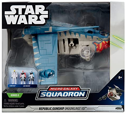 Bizak Star Wars Micro Galaxy Squadron Nave Low Altitude, include 3 figure incluse (62610096)