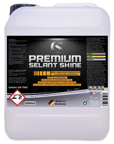 Car Sense Premium Selant Shine [2500ml] Premium seidenmatte Glanzversiegelung auf Polymerbasis | Für Oberflächen an Fahrzeugen | Langzeitschutz mit hohem Glanzgrad | Vielseitig anwendbar