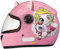 Casco integral de moto para niños, casco scooter homologado ECE con visera solar y bufanda extraíble, casco scooter para niños y niñas de 3 a 12 años B,48-55CM