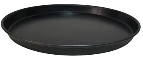 Teglia da Forno Professionale in Lamiera Blu rotonda D32 cm pirofila per pizze tortiera pan di spagna pasticceria casa cucina hotel ristorante Resistente fino a 250°C Pareti Svasate e Bordo Arrotondat