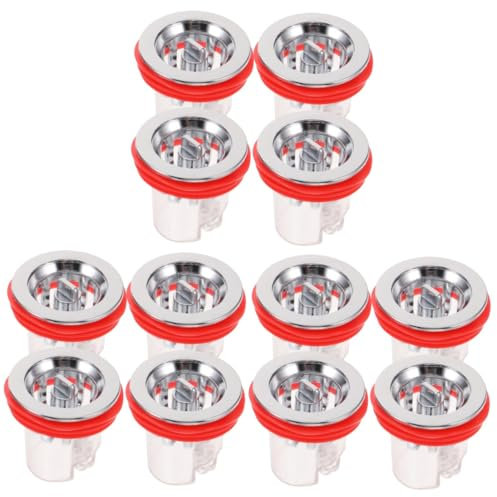 jojofuny 3 Ensembles Siphon De Sol Désodorisant Noyau De Siphon De Sol Clapet Anti-retour Pour Siphon De Sol Bouchon D'évier Clapet Anti-retour D'égout Bouchon Lavabo Plastique 4 Pièces * 3