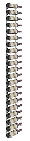 Professional Wine Cooler Refrigerator for 21 Bottles Chrome Finish
