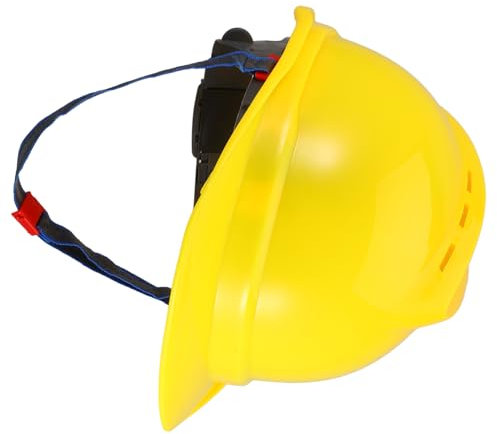 Uonlytech Casco Di Sicurezza Antinfortunistica Giallo Ventilato Protezione Per Testa Resistente Agli Impatti Per Edilizia e Lavori Industriali Per Uomini e Donne