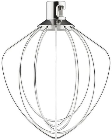 Pezzo di ricambio K45WW, frusta a 6 fili in acciaio inossidabile, compatibile con KitchenAid, planetaria da 4,5-5 litri, frusta
