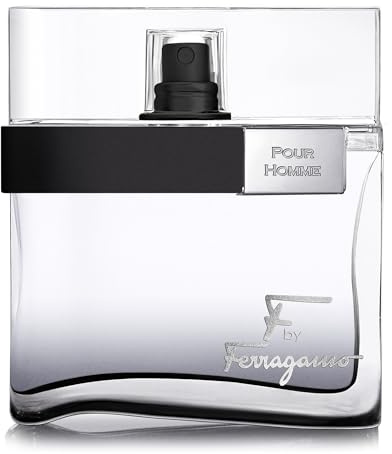 Salvatore Ferragamo Black For Men Eau De Toilette Natural Spray, 3.4 Fl Oz/100 ml