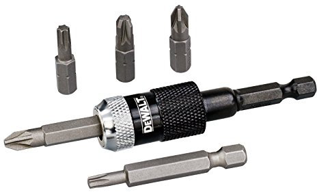 DeWalt DEWDT71514QZ Extreme Impact Ready Rapid Load Screwdriving Set, Yellow, Set of 6 Piece