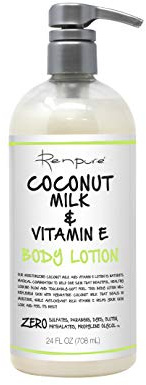 Renpure Originals Coconut Milk & Vitamin E Body Lotion, 24 Ounce
