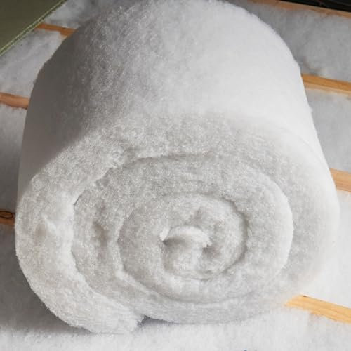 High Loft™ - Rotolo di isolamento termico ecologico per edilizia, privo di prurito e senza tossine, alternativa sostenibile ed ecologica all'isolamento in lana di vetro (5 m x 370 mm x 110 mm)