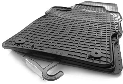 kh Teile Gummimatten passend für Corsa-e & Mokka-e Elektro Allwetter Gummi Fußmatten Original Qualität Zubehör Passgenau Set 4-teilig