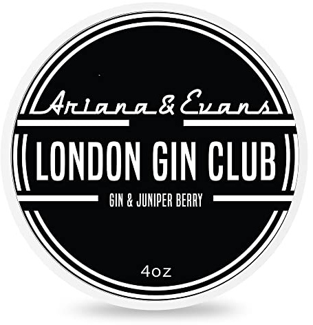 Ariana e Evans Sapone da Barba London Gin Club 118ml, Senza Profumo, Unisex Adulti