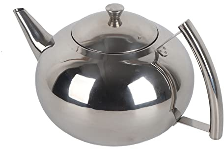 2L Tetera de acero inoxidable 201 desmontable botella de café con agua olla de té filtro infusor