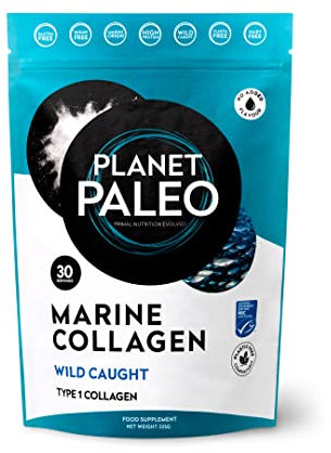 Pure Marine Collagen Powder (30 Servings, 225g) | for Healthy Skin, Hair and Nails, and Gut Health | MSC Certified, Wild Caught, Non-GMO, Type 1 Collagen and Gluten-Free Marine Collagen Powder