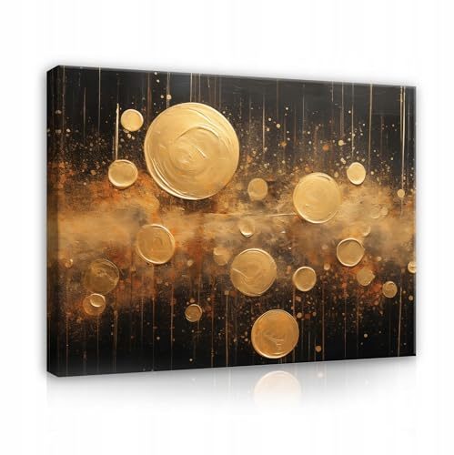 WallArena Leinwand Bilder 120x80 cm | Abstraktion, Leinwandbilder, Bild auf leinwand, Format: 80x80 cm (BxH) - einteilig auf Canvas Leinwand. Das Leinwand