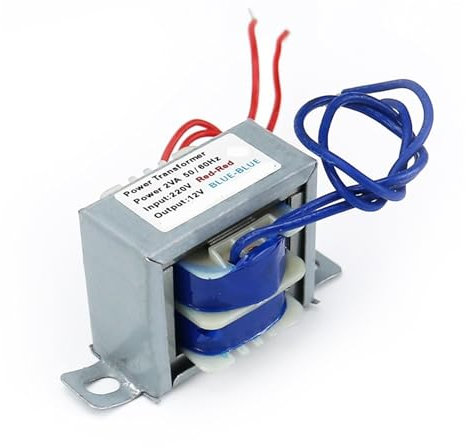 BADIKA Ei-Leistungstransformator 2W Ei Ausgangsspannung Kupferkern Eingang 220V 380V Punktschweißgerät Leistungstransformator abwärts 6V 9V 12V 15V 24V(12V)