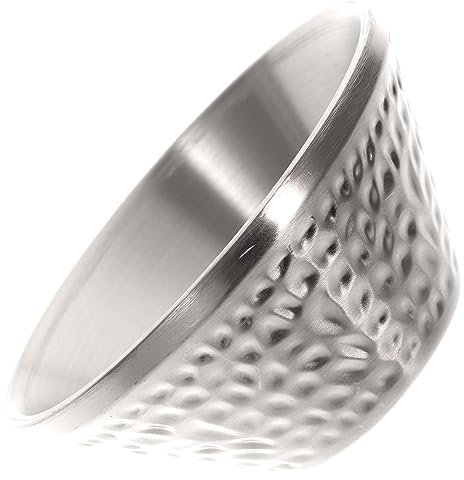 KICHOUSE Ciotola per Ramen in Acciaio Contenitore per Alimenti Ciotola per Servire Cibo per Frutta e Insalata per Cene e Feste