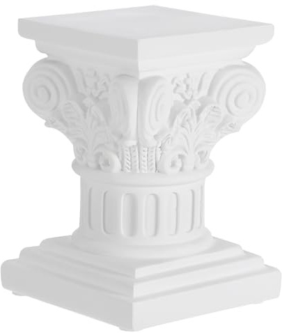 BESPORTBLE 1pc Roman Pillar Statue Versatile Garden Decoration Photo Prop for Weddings Living Rooms and Balconies Stylish Ornament for Flowerpots and Candles