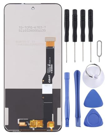 Thewasc Digitalizador de repuesto con herramientas para pantalla LCD 20L+/20 Lite y digitalizador de montaje completo, piezas de mantenimiento de dispositivos electrónicos