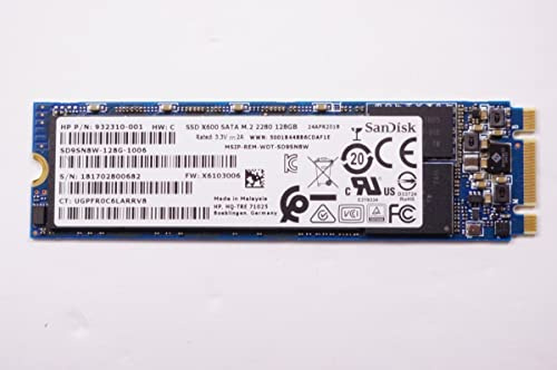 FMS compatibile con sd9sn8 W-128g-1006 ricambio per SanDisk 128 GB M.2 SSD interno 2280