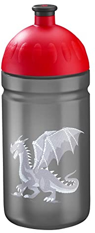 Step by Step Trinkflasche, auslaufsicher, spülmaschinenfest, BPA-frei, für Schule, Kindergarten, heiße und kohlensäurehaltigen Getränke, 0,5 Liter