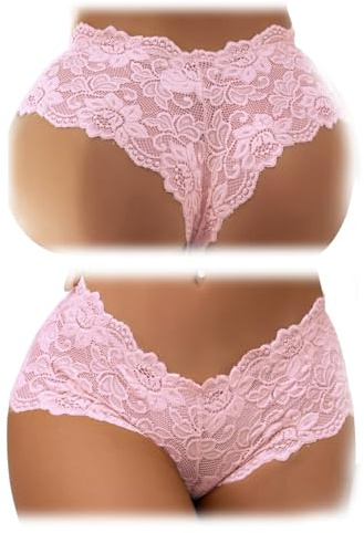 comeondear trosor damer spets trosor 1/2-pack sexiga underkläder för kvinnor stora storlekar brasilianska trosor hipster överdimensionerade underkläder tanga låg midja underkläder curvy sexiga