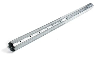 Tube octogonal pour volet roulant en acier- Diam. 40 & 60mm - Recoupable (Octogonal 60 mm, Telescopique 1,5m)