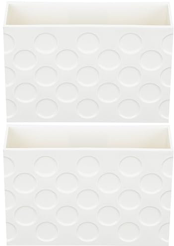 MAGICLULU 2stücke Magnetische Kühlschrank-aufbewahrungsbox Multifunktionale Robuste Organizer Für Küchenutensilien Und Snacks Einfach Zu Montieren Geeignet Für Metallischen Oberflächen