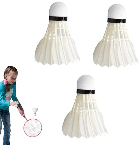 Beleuchtete Federbälle | Stabiler Badmintonball mit Beleuchtung | Glow Badminton für Hinterhof Badmintonspiel im Freien in der Nacht, Badminton Zubehör, Geschenke für Teenager Jungen Bseid