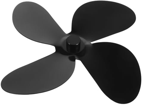PRETYZOOM 3stücke Heavy Duty Metall Lüfterblatt Für Kaminofen Aluminium Legierung Durchmesser Ersatzteil Für Effiziente Wärmeverteilung Geeignet Für Gasöfen