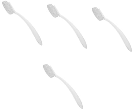 Healeved 4stücke Bimsstein Fußpflege-tool Mit Langem Griff Ergonomische Hornhautfeile Für Sanfte Entfernung Von Abgestorbener Haut Und Hornhaut Für Damen Herren Und Senioren Langlebig