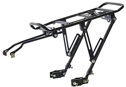 WESIEVYA Professioneller Fahrrad Gepäckträger Verstellbarer Rückenträger Für Mountainbikes Leicht Und Robust Installieren Für Transport Von Lasten