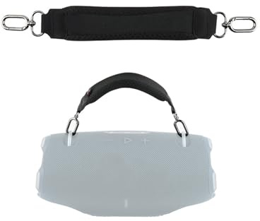 ZLiT Xtreme2/3/4 högtalarhandtagsrem, avtagbar högtalarhandtag bärrem för JBL Xtreme2/3/4 bärbar högtalare, svart