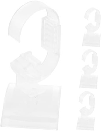 Cabilock 4 Stück Uhrenständer Klarer Schmuckständer Wachstand Schmuckständer Ständer Display Displayhalter Für Uhren Uhrenhalter Uhrenanzeige Armbanduhrständer Uhrenregal Acryl Transparent