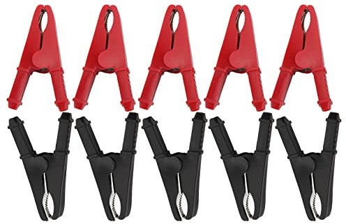 Morsetto per Test Elettrico Accessori 1000V J.60051 10 Pezzi 30A 30A 1000V Perno Multiplo