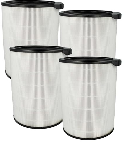 vhbw 4x Filtro reemplaza Philips FY3430/30 para humidificador - Filtro de aire