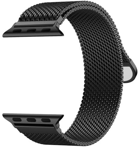 LontL Compatible avec Bracelet Apple Watch Series 11 10 9 8 7 6 5 4 Ultra SE 3 2 1 Femmes Hommes, Bracelets Magnétique Métal Réglables pour iWatch 49mm 46mm 45mm 44mm 42mm 41mm 40mm 38mm