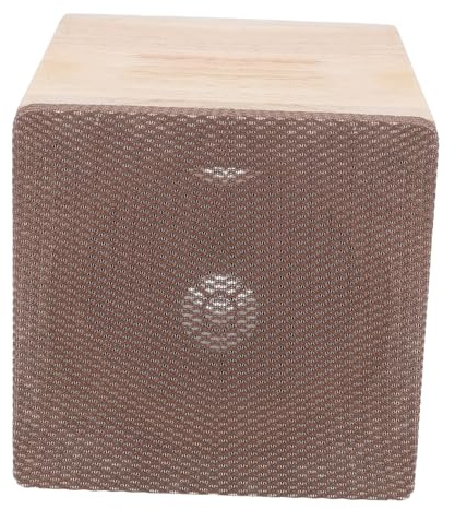 ABOOFAN 4 Inch Car Speaker Box Wooden Enclosure for Car Audio Systems, Enhanced Bass Performance and Sturdy Box Structure, Speaker Container Minimizing Vibrations for Daily Commutes