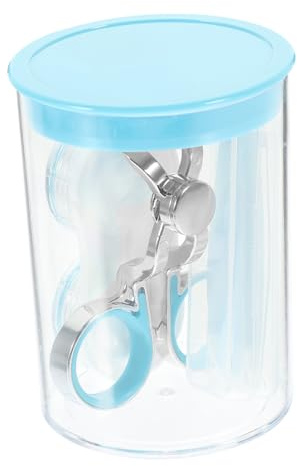 TOYZFRIENDY Kit D'applicateurs pour Lentilles de Contact Bâtonnet à Ventouse et Pince à Épiler, Bleu, Ensemble Pratique pour Retrait Facile et Hygiénique, Outil de Voyage pour Lentilles