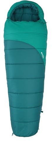 Mountain Warehouse Summit 400 Mummy Sleeping Bag | Snug & Cosy Bag with Adjustable Hood, Two Way Zip for Easy Opening, Warm & Insulated for Extreme Cold & Comfort, For Camping