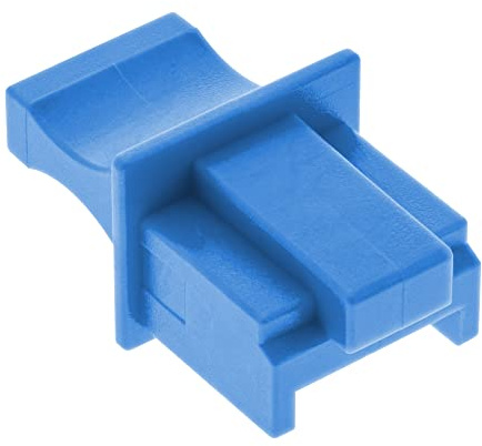 InLine 59942A dammskydd för RJ45-uttag (10 blister) blå