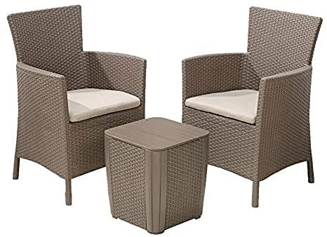 Keter Iowa Balcony Set, Cappuccino