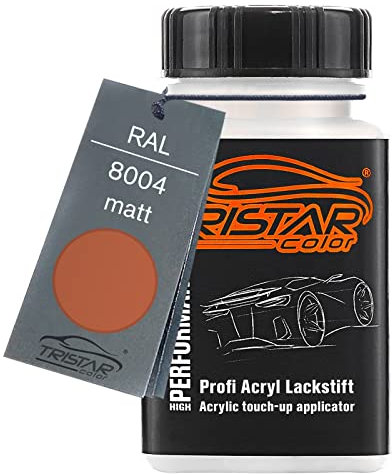 TRISTARcolor RAL 8004 Kupferbraun matt Lackstift 50 ml schnelltrocknend